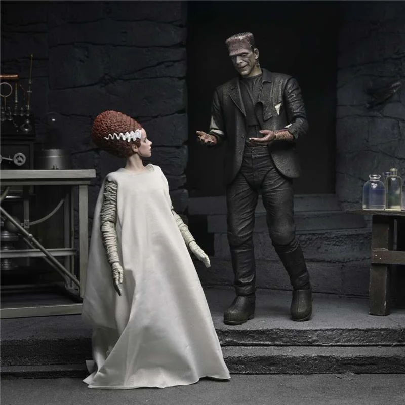 UNIVERSAL MONSTERS - BRIDE OF FRANKENSTEIN 90TH MONSTER & HIS MATE 2PACK