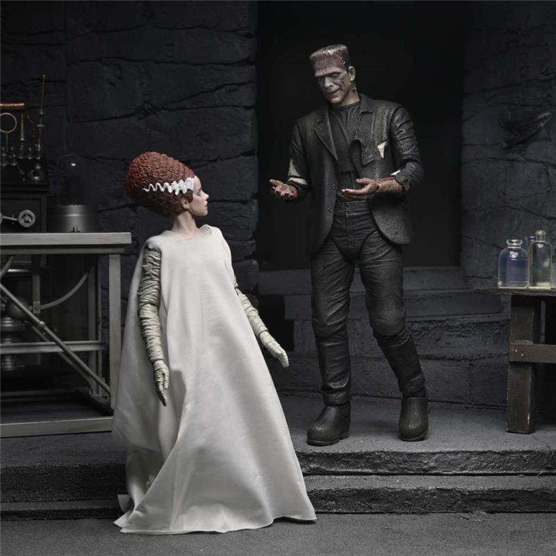 UNIVERSAL MONSTERS - BRIDE OF FRANKENSTEIN 90TH MONSTER & HIS MATE 2PACK