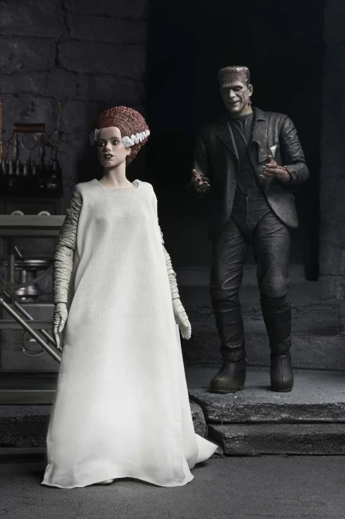 UNIVERSAL MONSTERS - BRIDE OF FRANKENSTEIN 90TH MONSTER & HIS MATE 2PACK