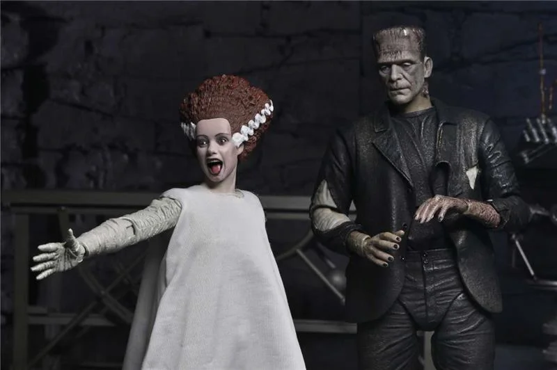 UNIVERSAL MONSTERS - BRIDE OF FRANKENSTEIN 90TH MONSTER & HIS MATE 2PACK
