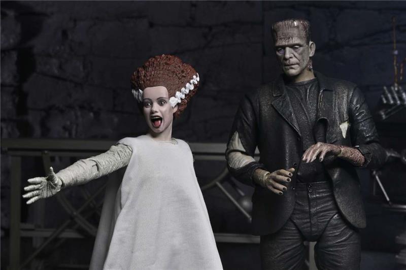 UNIVERSAL MONSTERS - BRIDE OF FRANKENSTEIN 90TH MONSTER & HIS MATE 2PACK