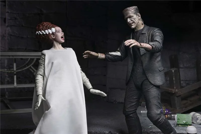 UNIVERSAL MONSTERS - BRIDE OF FRANKENSTEIN 90TH MONSTER & HIS MATE 2PACK