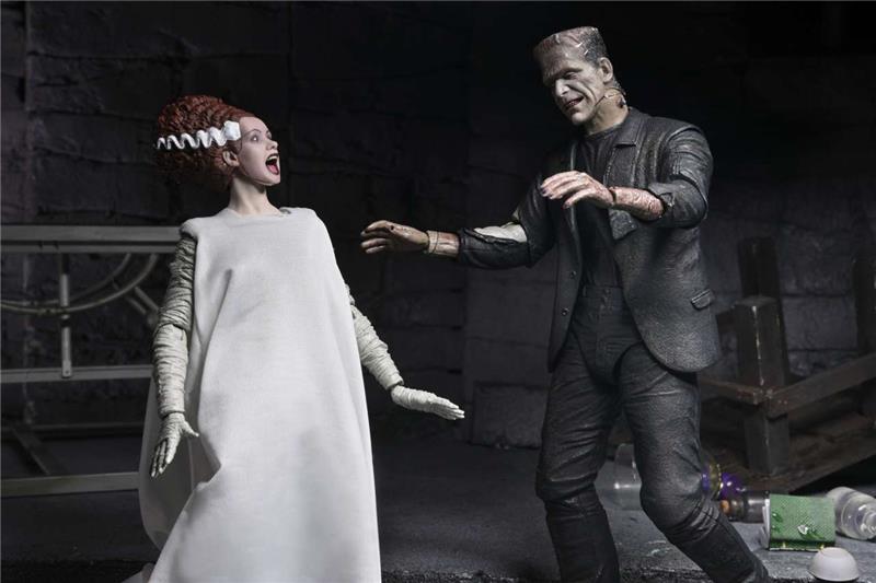 UNIVERSAL MONSTERS - BRIDE OF FRANKENSTEIN 90TH MONSTER & HIS MATE 2PACK