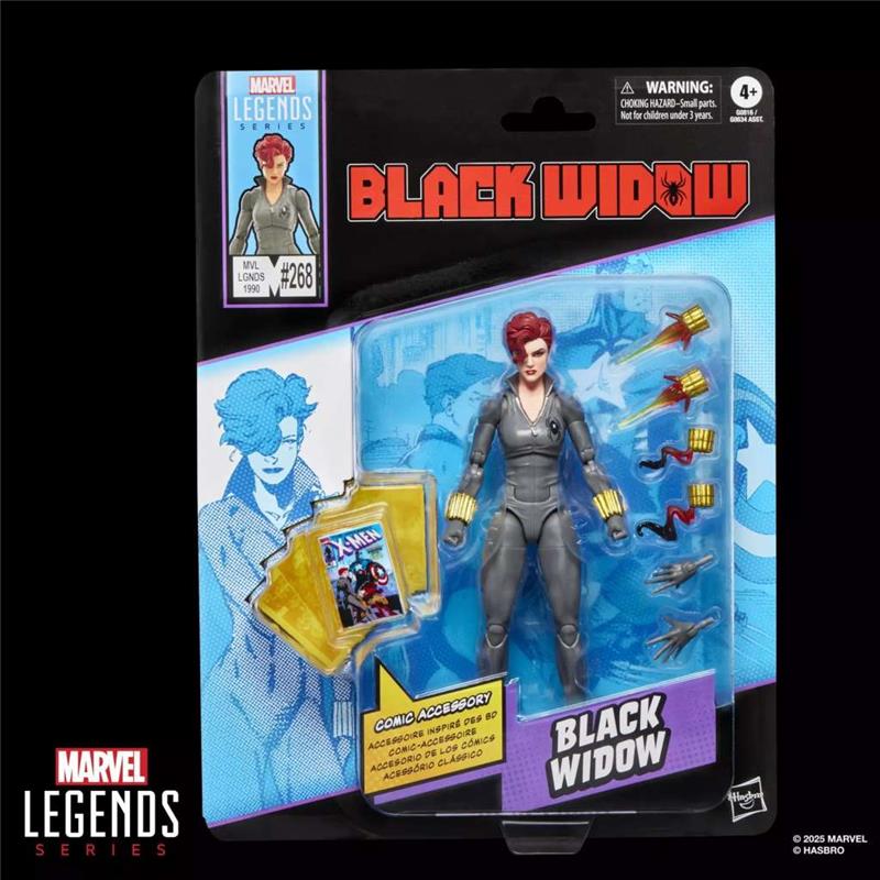 MARVEL LEGENDS MINI COMICS BLACK WIDOW