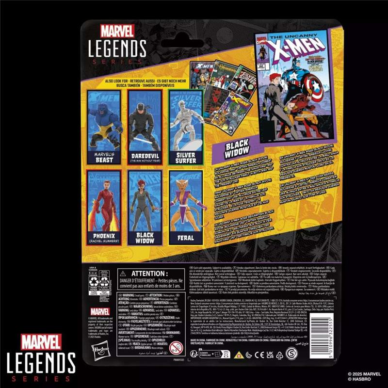 MARVEL LEGENDS MINI COMICS BLACK WIDOW