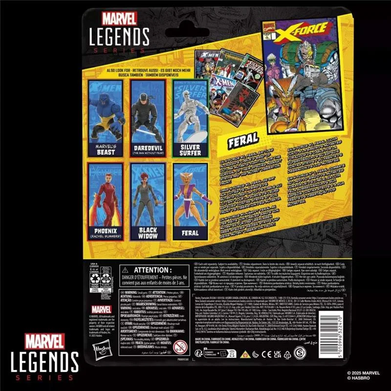 MARVEL LEGENDS MINI COMICS FERAL