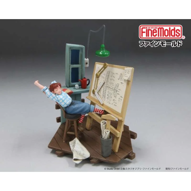 PORCO ROSSO SLEEPLESS FIO 1/48 TO PAINT MODEL KIT