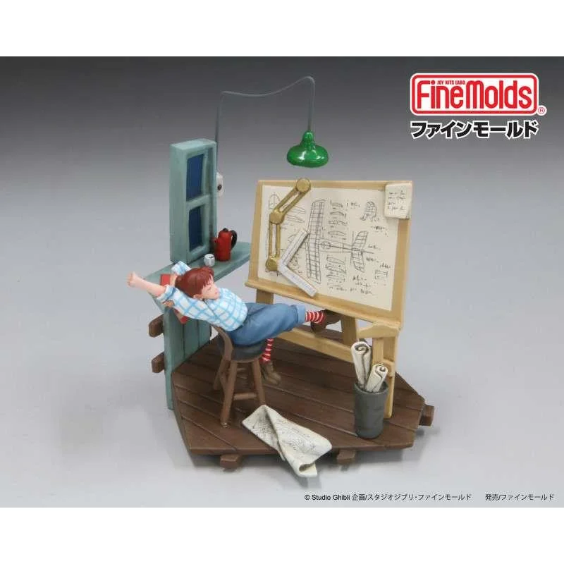 PORCO ROSSO SLEEPLESS FIO 1/48 TO PAINT MODEL KIT