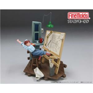 studio ghibli porco rosso sleepless fio to paint model kit