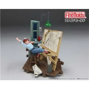 studio-ghibli-porco-rosso-sleepless-fio-to-paint-model-kit