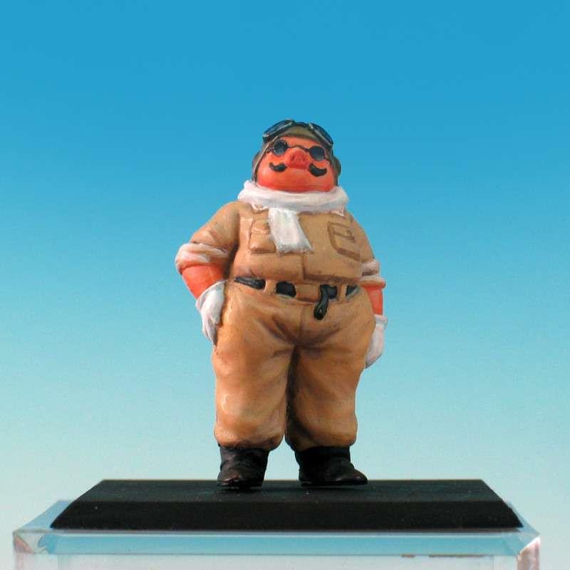 PORCO ROSSO SAVOIA S.21F VERSION 2 + FIG. PORCO 1/72 MODEL KIT