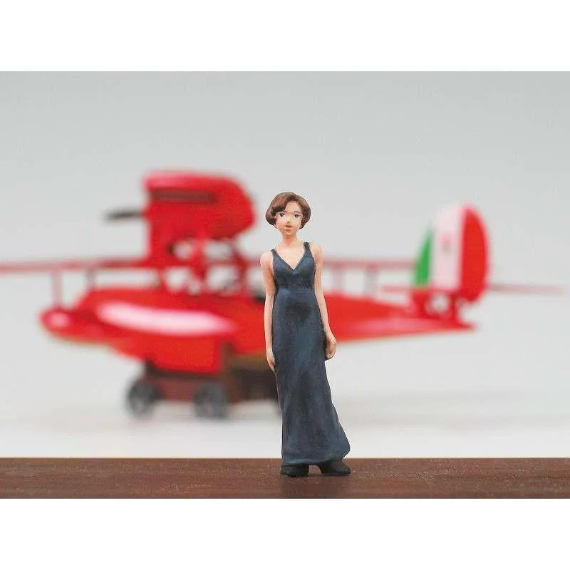 PORCO ROSSO SAVOIA S.21F VERSION 2 + FIG. GINA 1/48 MODEL KIT