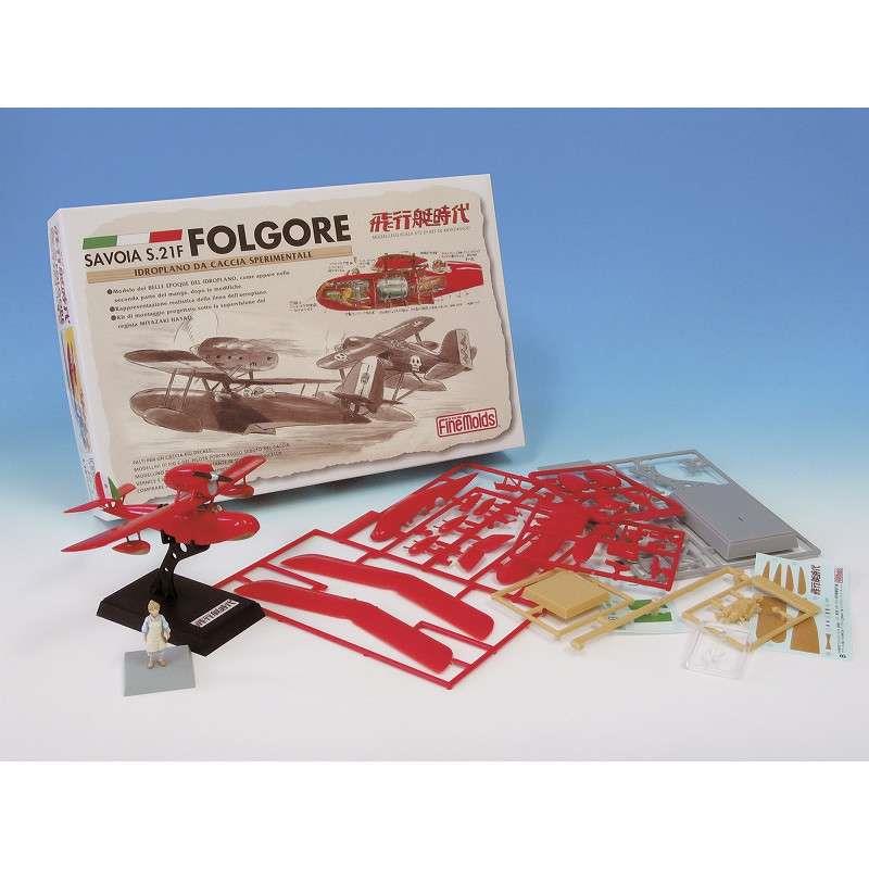 PORCO ROSSO SAVOIA S.21F VERSION 2 + FIG. FIO 1/72 MODEL KIT