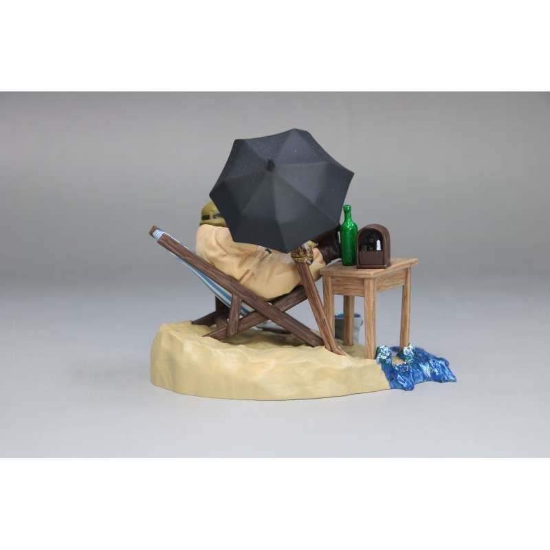 PORCO ROSSO PORCO IN HIS HIDEOUT 1/48 TO PAINT MODEL KIT
