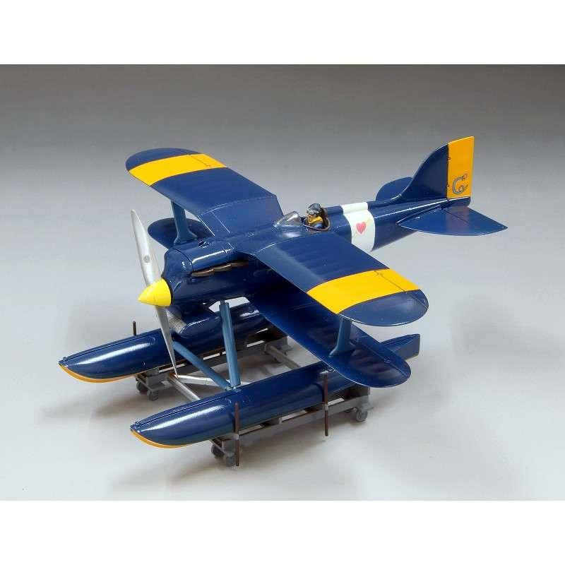 PORCO ROSSO CURTISS R3C-0 SEAPLANE + FIG. CURTIS 1/48 MODEL KIT