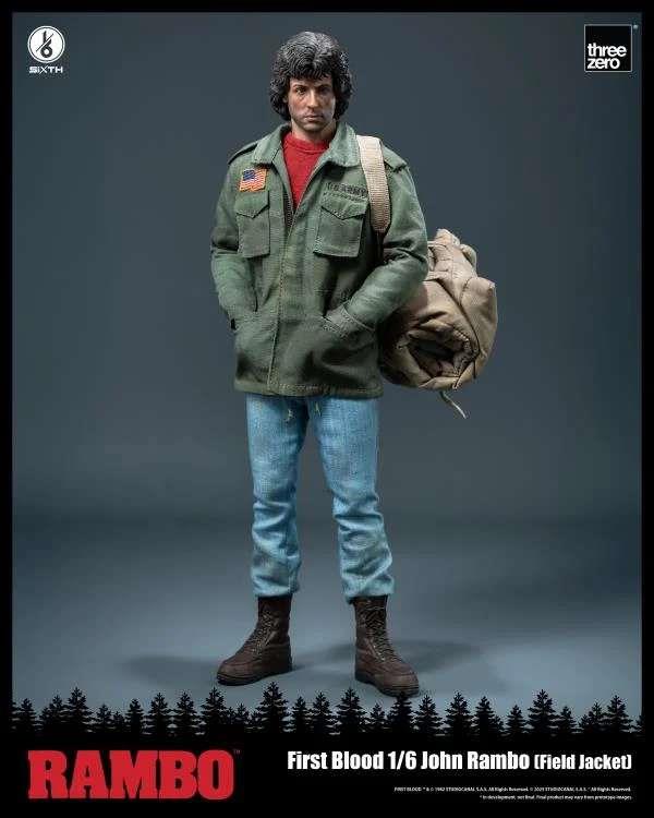 RAMBO FIRST BLOOD JOHN RAMBO FIELD JACKET 1/6 FIGURE