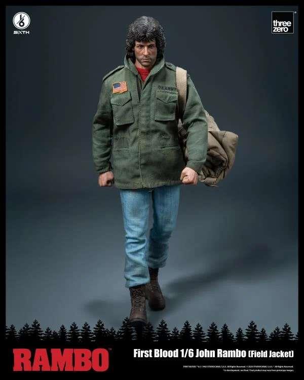 RAMBO FIRST BLOOD JOHN RAMBO FIELD JACKET 1/6 FIGURE