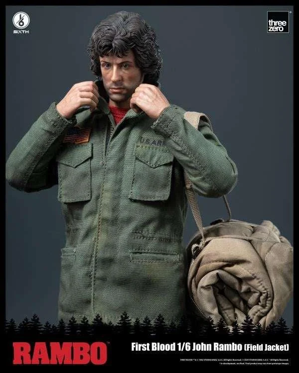 RAMBO FIRST BLOOD JOHN RAMBO FIELD JACKET 1/6 FIGURE