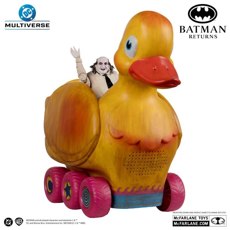 DC MULTIVERSE BATMAN RETURNS THE DUCK WITH PENGUIN VEHICLE
