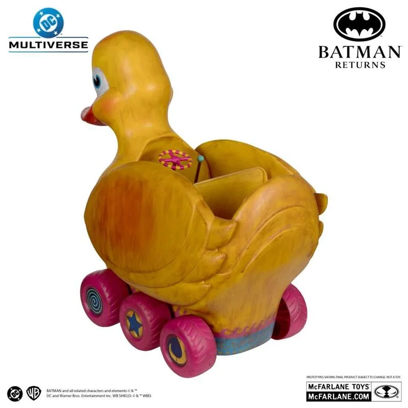 DC MULTIVERSE BATMAN RETURNS THE DUCK WITH PENGUIN VEHICLE