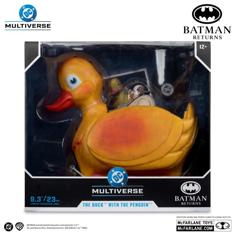 DC MULTIVERSE BATMAN RETURNS THE DUCK WITH PENGUIN VEHICLE