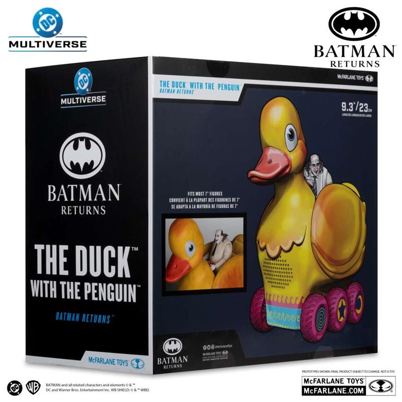 DC MULTIVERSE BATMAN RETURNS THE DUCK WITH PENGUIN VEHICLE