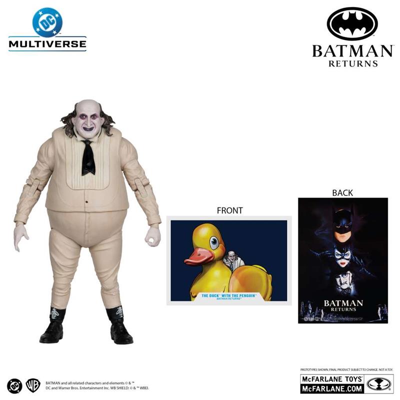 DC MULTIVERSE BATMAN RETURNS THE DUCK WITH PENGUIN VEHICLE