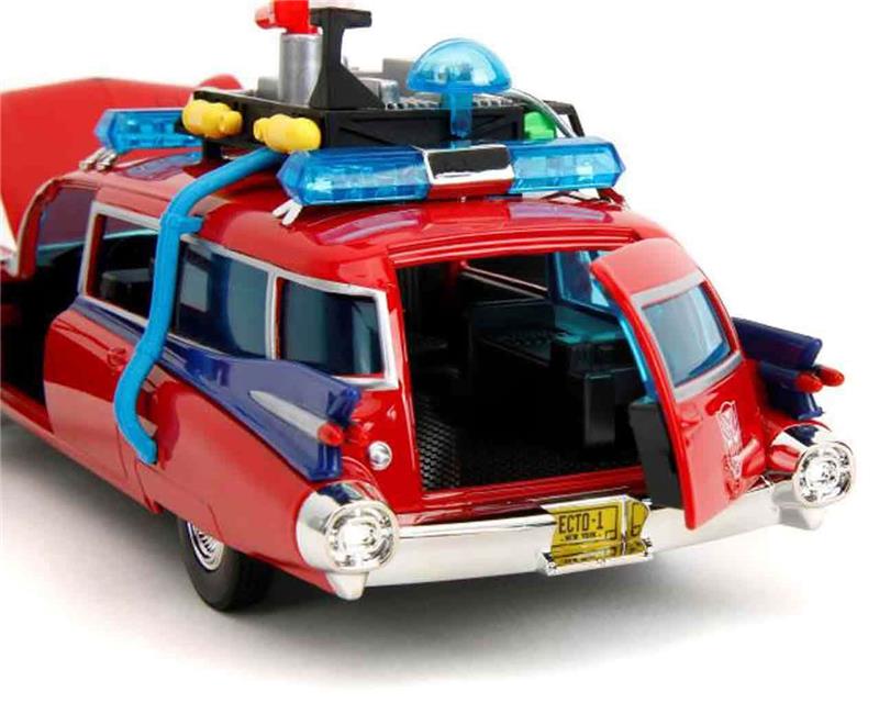 1/24 GHOSTBUSTERS - TRANSFORMERS - ECTO-1 X OPTIMUS PRIME - LIMITED EDITION