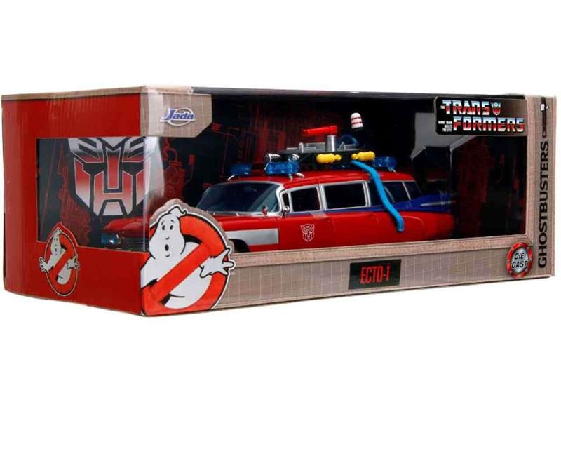1/24 GHOSTBUSTERS - TRANSFORMERS - ECTO-1 X OPTIMUS PRIME - LIMITED EDITION