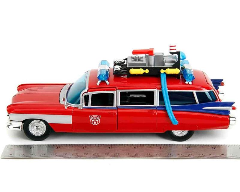1/24 GHOSTBUSTERS - TRANSFORMERS - ECTO-1 X OPTIMUS PRIME - LIMITED EDITION