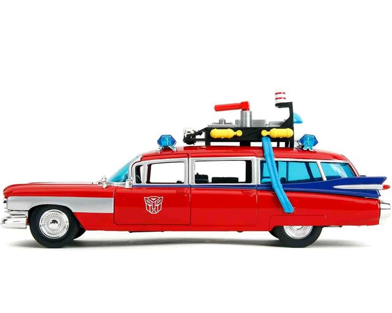 1/24 GHOSTBUSTERS - TRANSFORMERS - ECTO-1 X OPTIMUS PRIME - LIMITED EDITION