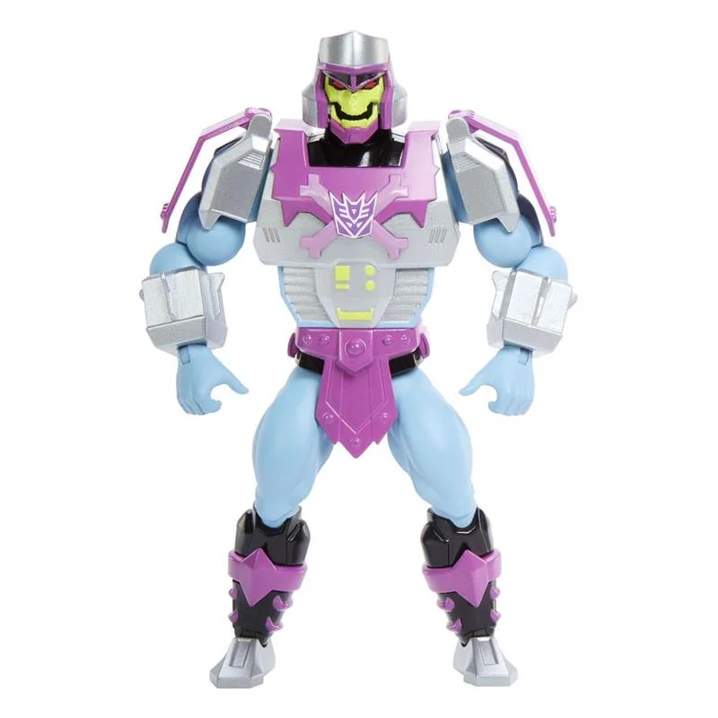 MASTERS OF THE UNIVERSE X TRANSFORMERS ACTION FIGURE MEGATRON ARMOR SKELETOR HEO EUROPEAN EXCLUSIVE