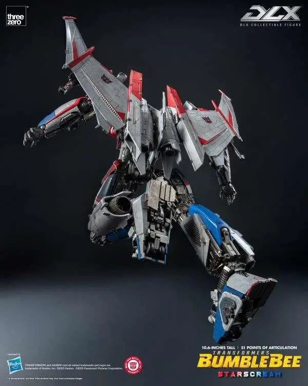 TRANSFORMERS BUMBLEBEE DLX STARSCREAM ACTION FIGURE