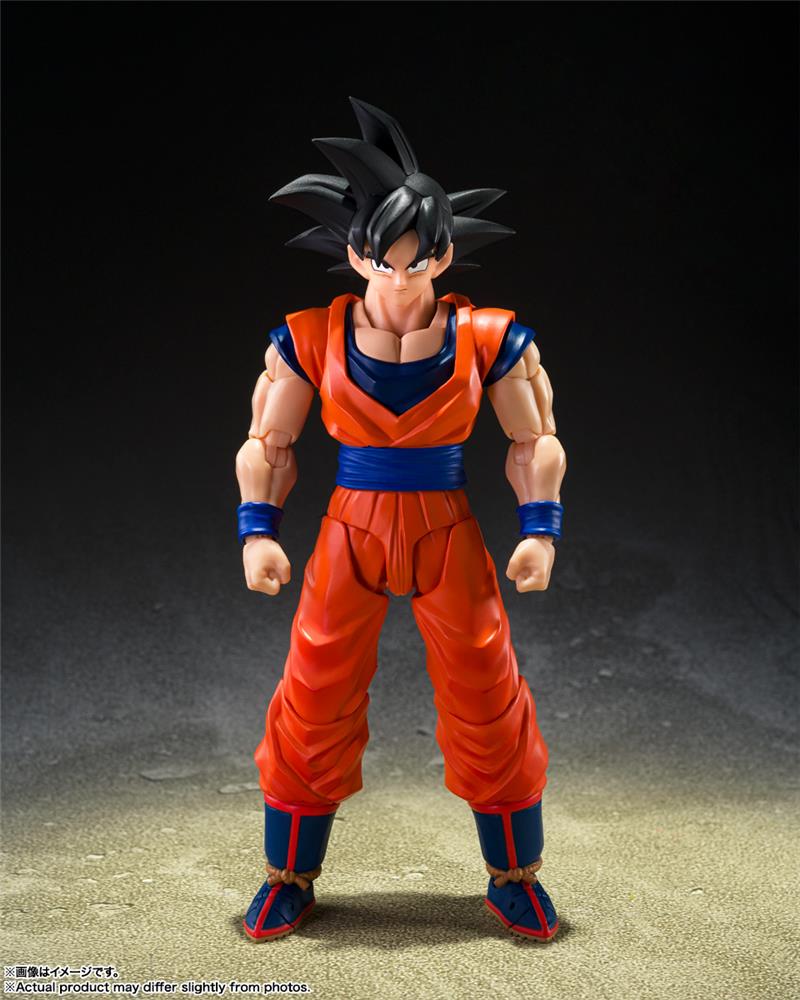 s.h.figuarts - dragon ball z son goku kind-hearted saiyan