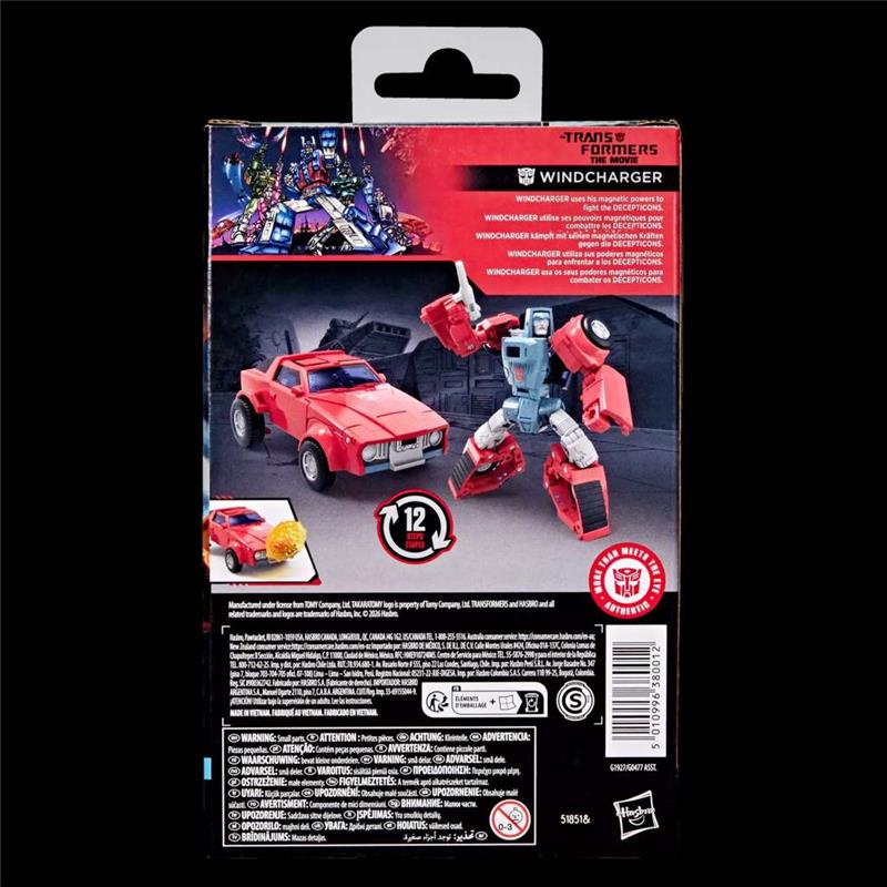 TRANSFORMERS STUDIO SERIES TRANSFORMERS THE MOVIE WINDCHARGER