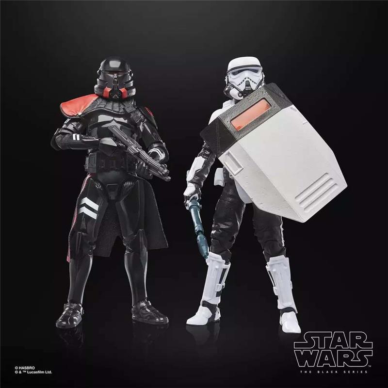 STAR WARS BLACK SERIES JEDI SURVIVOR PURGE TROOPER AND PATROL TROOPER ACTION FIGURES