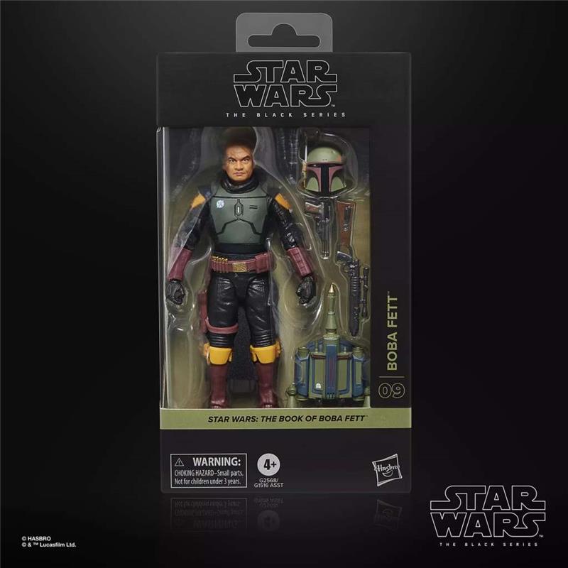 STAR WARS BLACK SERIES THE BOOK OF BOBA FETT BOBA FETT