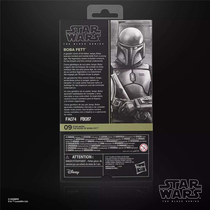 STAR WARS BLACK SERIES THE BOOK OF BOBA FETT BOBA FETT