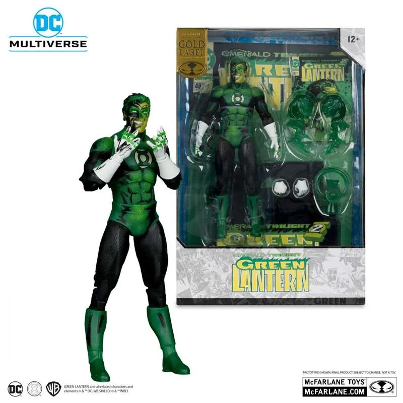 DC MULTIVERSE COVER RECREATIONS GREEN LANTERN EMERALD TWILIGHT FIGURE