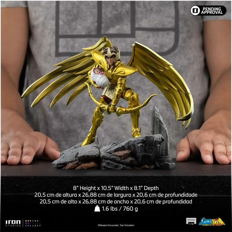1/10 IRON STUDIOS - SAINT SEIYA SAGITTARIUS AIOLOS