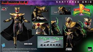 threezero mmpr shattered grid lord drakkon evo iii