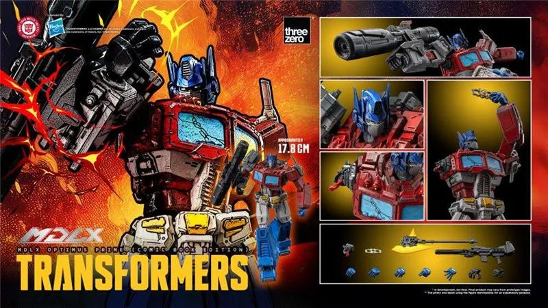 TRANSFORMERS MDLX OPTIMUS PRIME (COMIC BOOK EDITION)