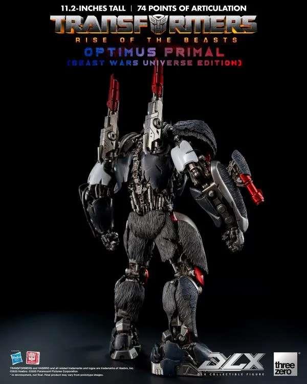TRANSFORMERS RISE OF THE BEASTS DLX OPTIMUS PRIMAL BEAST WARS FIGURE