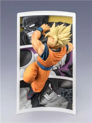 figuarts zero - dragon ball z super saiyan son goku trail of battles