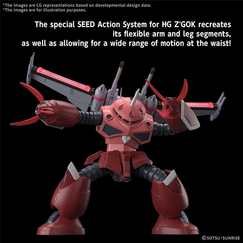 1/144 HG Z’GOK SEED FREEDOM VER