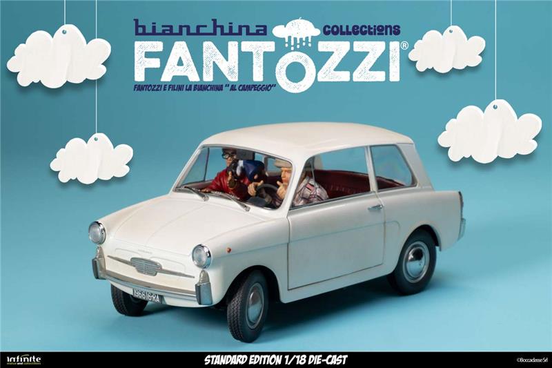 1/18 INFINITE - FANTOZZI E FILINI LA BIANCHINA AL CAMPEGGIO DIE-CAST STANDARD EDITION