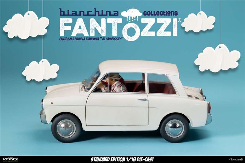 1/18 INFINITE - FANTOZZI E FILINI LA BIANCHINA AL CAMPEGGIO DIE-CAST STANDARD EDITION