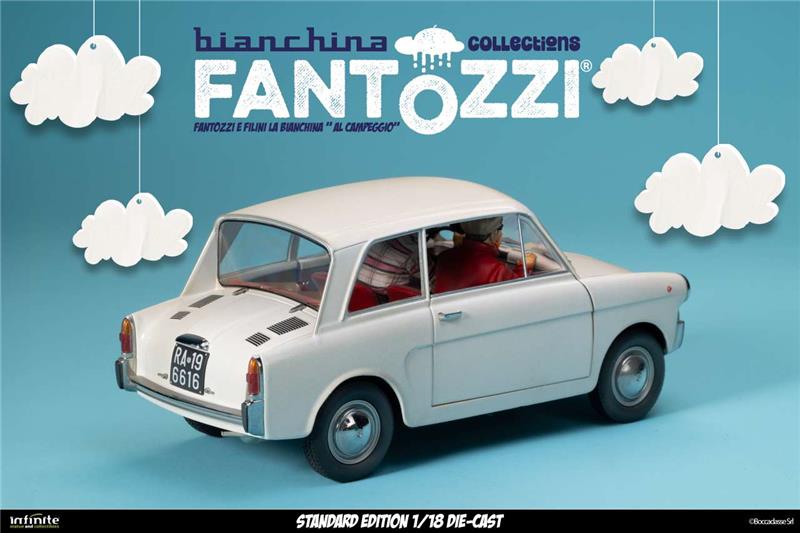 1/18 INFINITE - FANTOZZI E FILINI LA BIANCHINA AL CAMPEGGIO DIE-CAST STANDARD EDITION