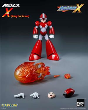 threezero mega man x mdlx x rising fire version