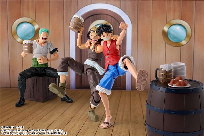 S.H.FIGUARTS - ONE PIECE THE STRAW HAT CREW PARTY SET